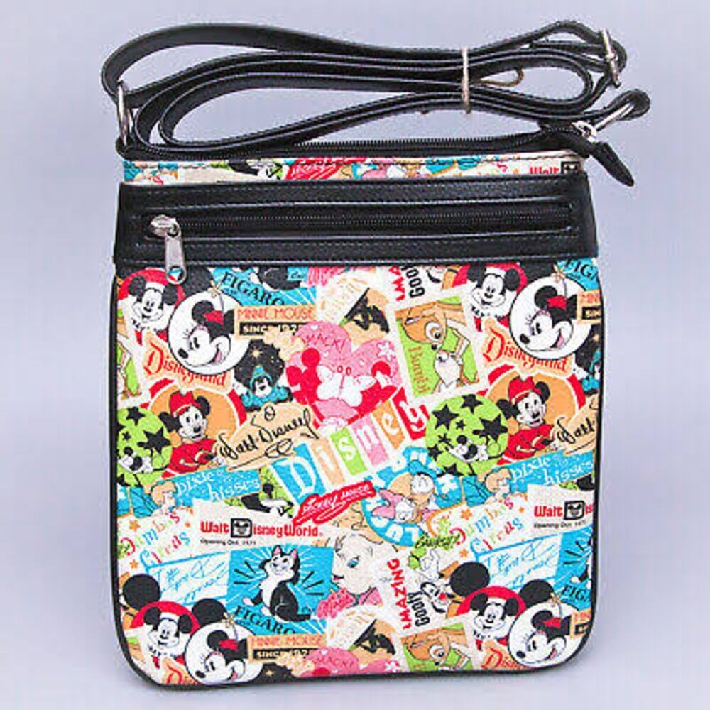 Disney Parks Cartoon Classics Crossbody Shoulder Bag and Wallet Set - Picture 4 of 9